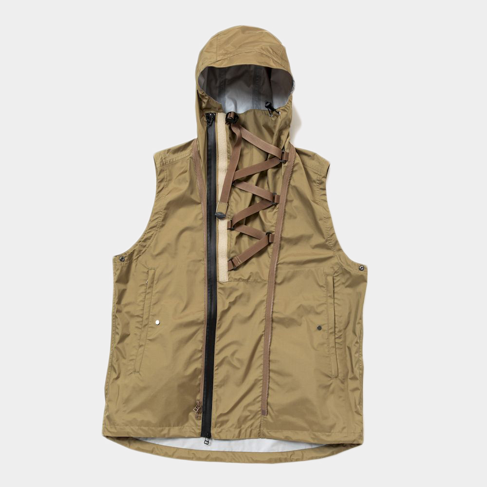 Air Circulation System Rain Jacket/Coyote