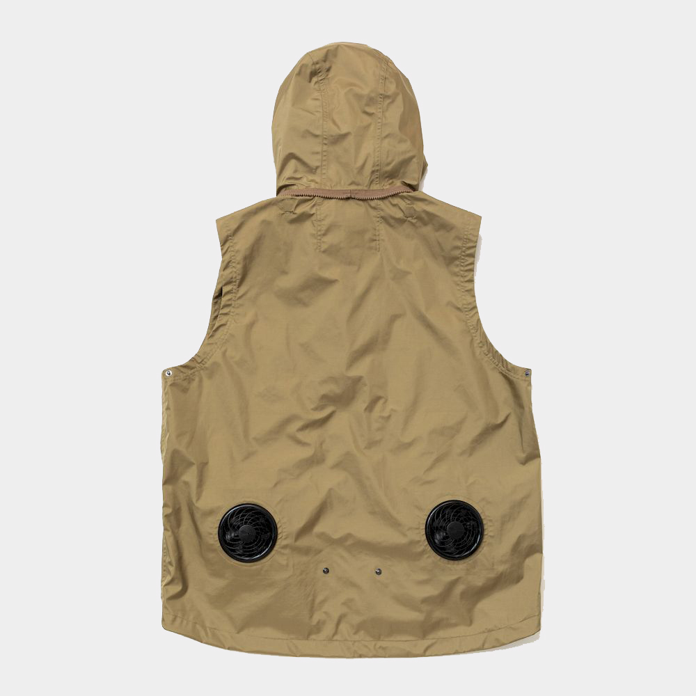 Air Circulation System Rain Jacket/Coyote