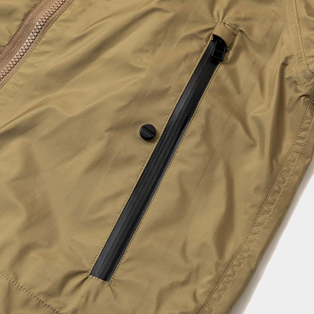 Air Circulation System Rain Jacket/Coyote