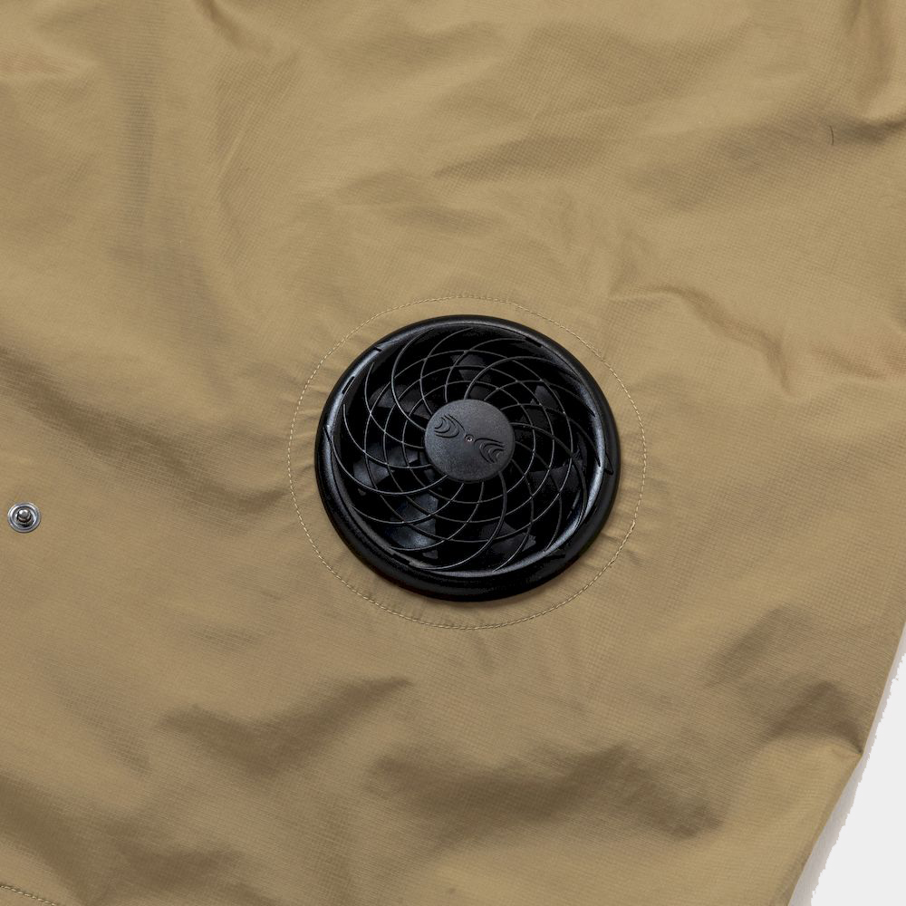 Air Circulation System Rain Jacket/Coyote