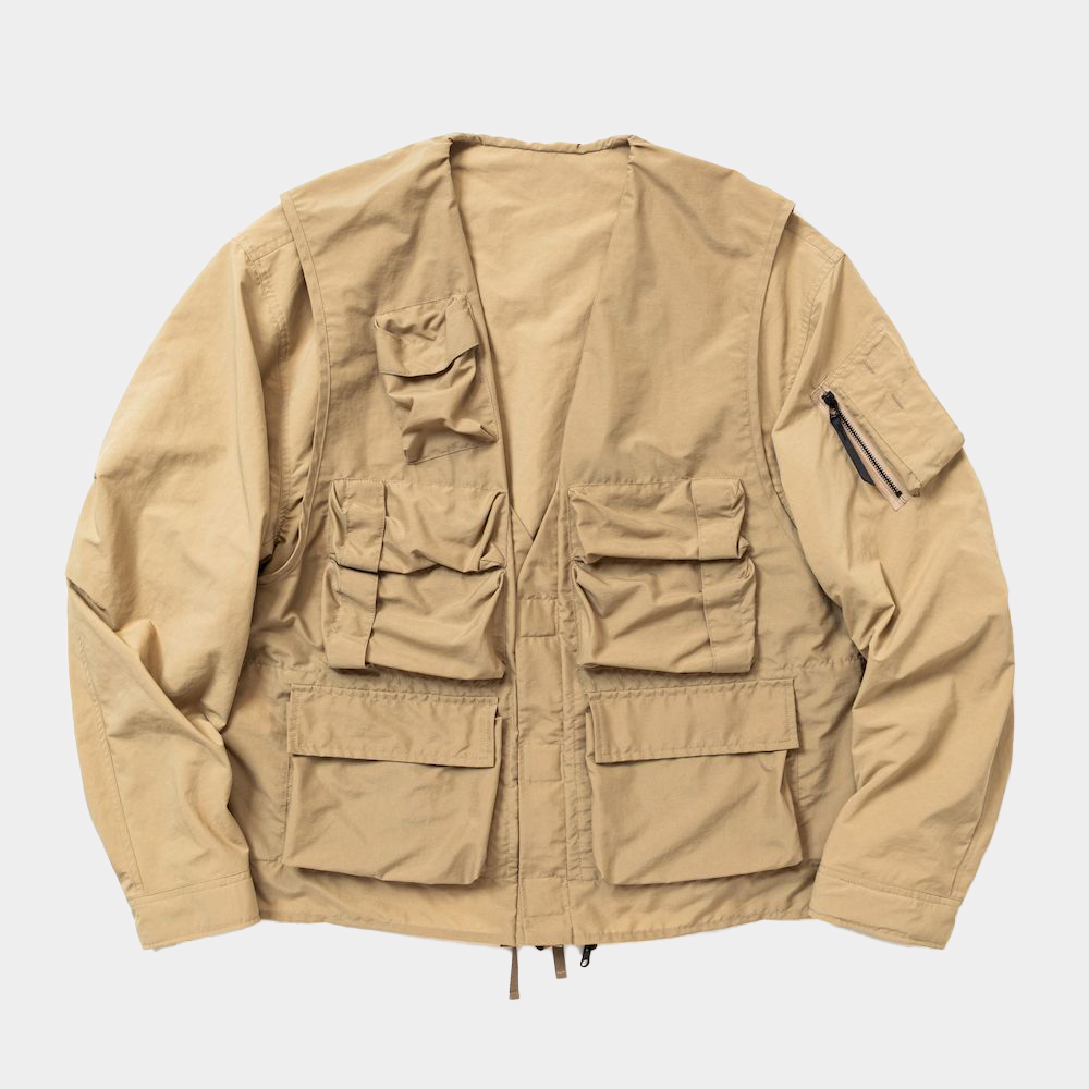 Paper Touch Reversible 4Way JKT/Beige