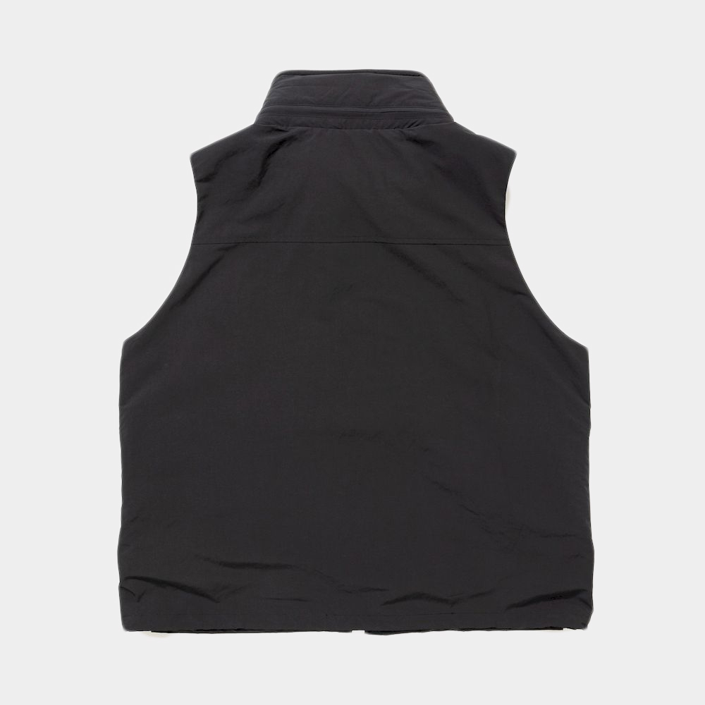 Side Slit Paper Touch Luggage Vest/Off Black
