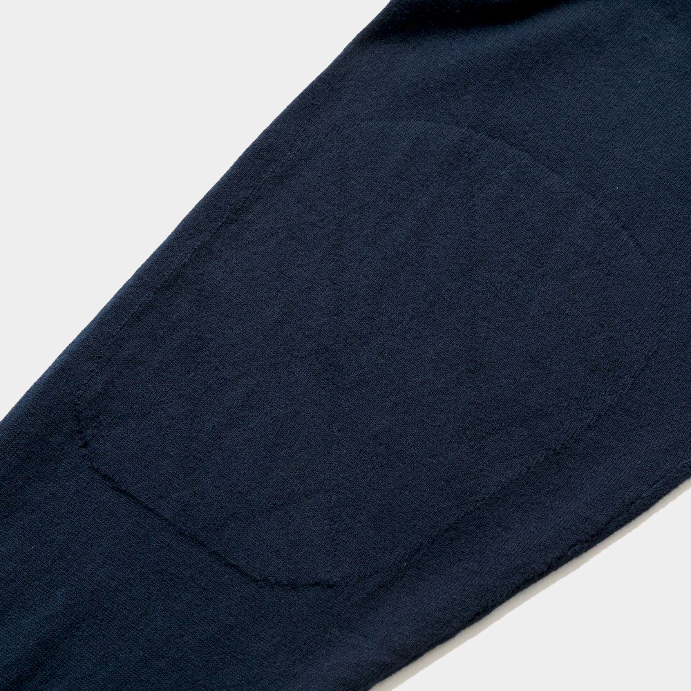 Pad Cotton Knit Sweatshirt/Navy