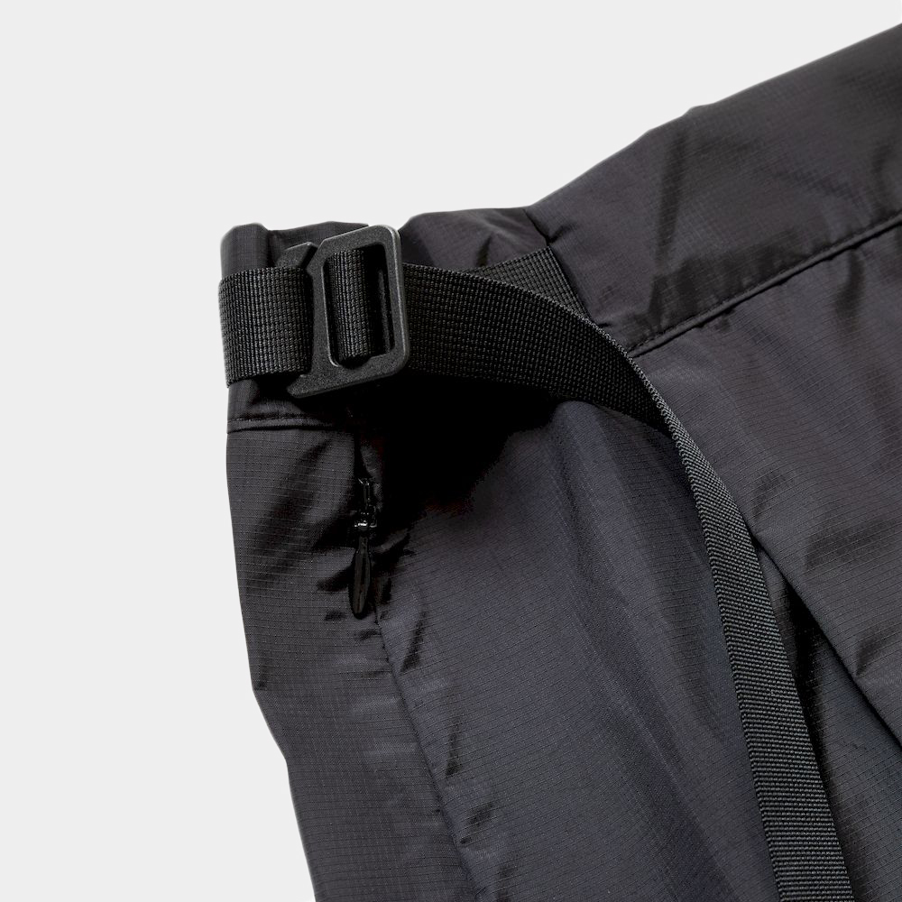3Layer Wrap Skirt/Off Black