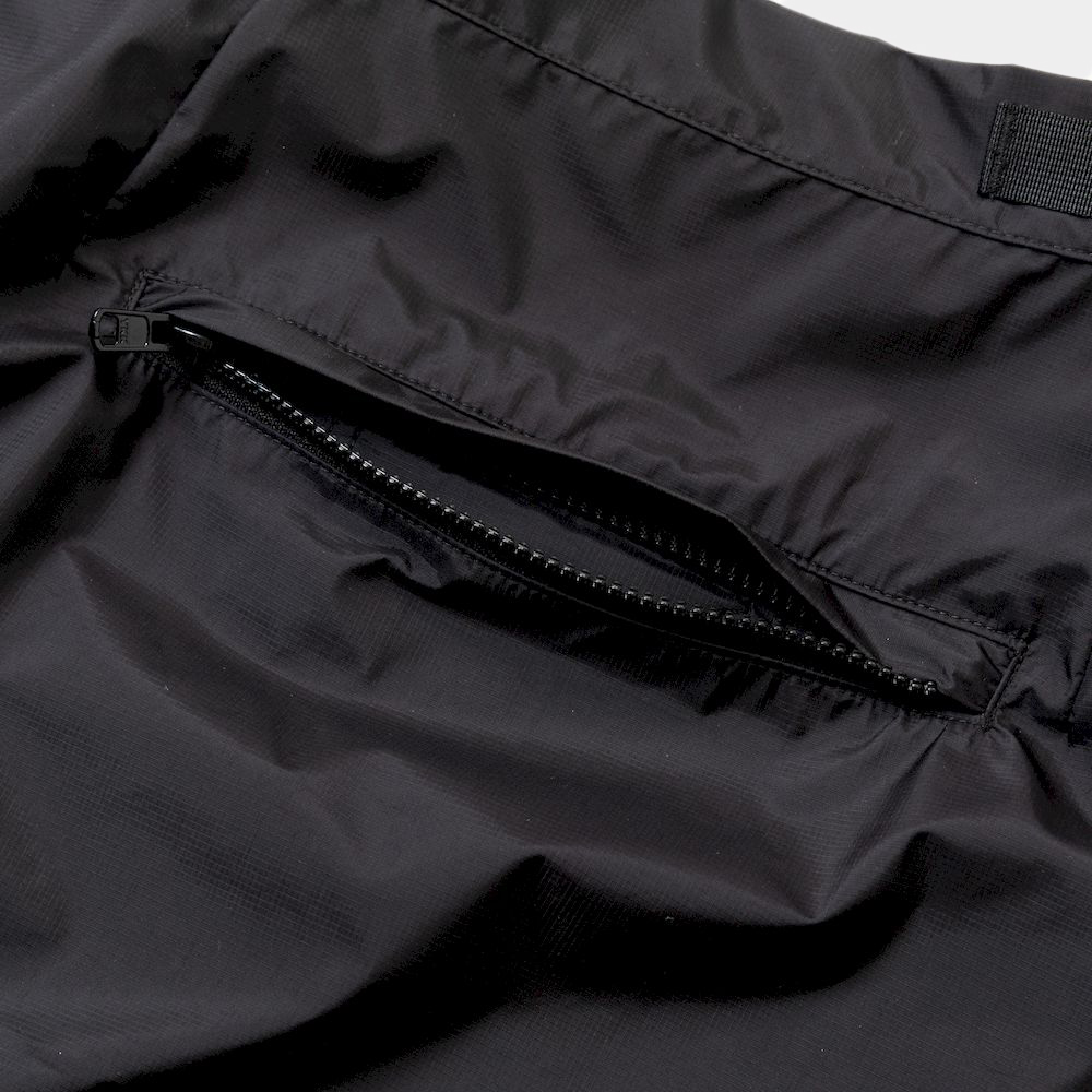 3Layer Wrap Skirt/Off Black