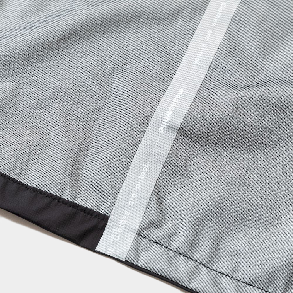 3Layer Wrap Skirt/Off Black