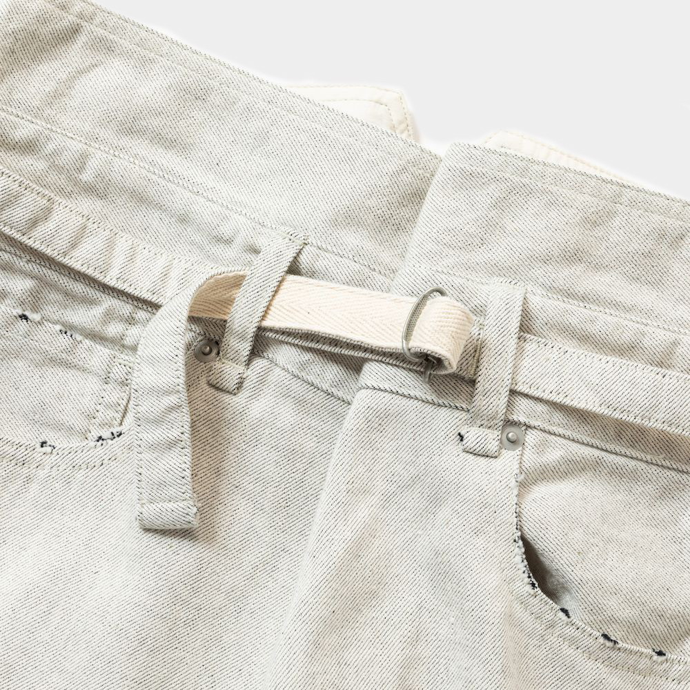 Fade Denim Wrap PT /Off White
