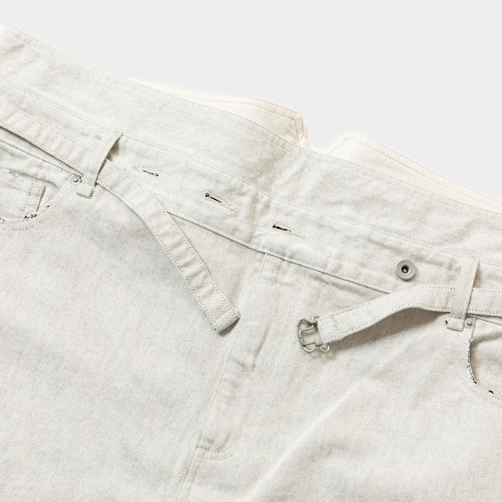 Fade Denim Wrap PT /Off White