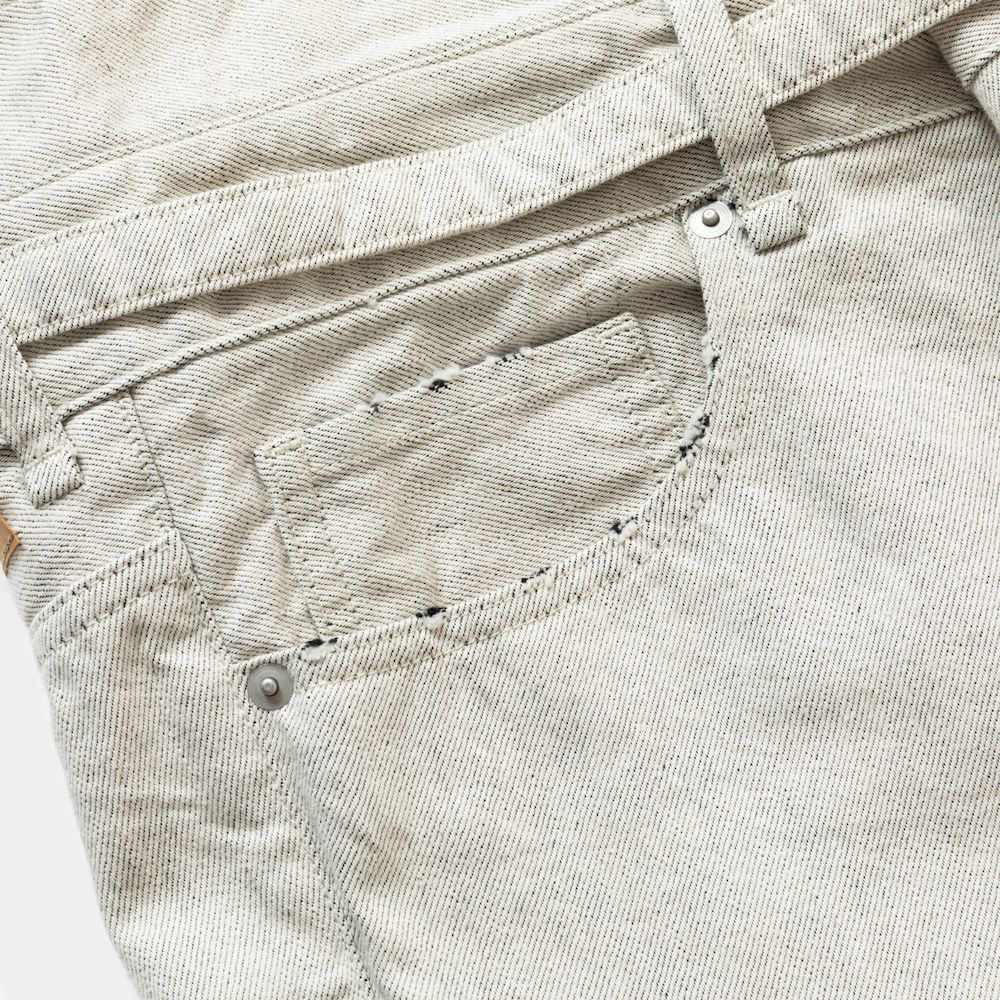 Fade Denim Wrap PT /Off White