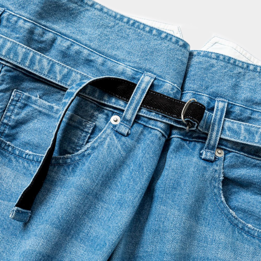 Fade Denim Wrap PT /Indigo
