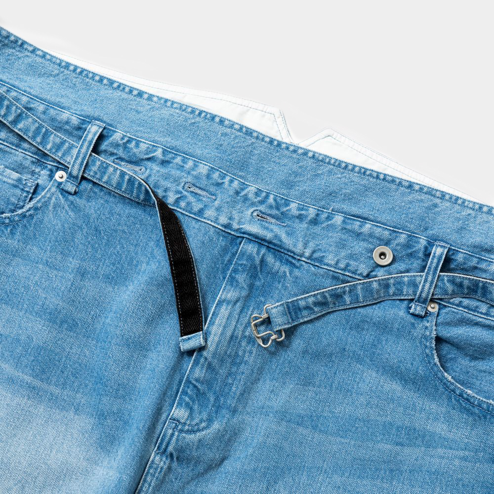 Fade Denim Wrap PT /Indigo