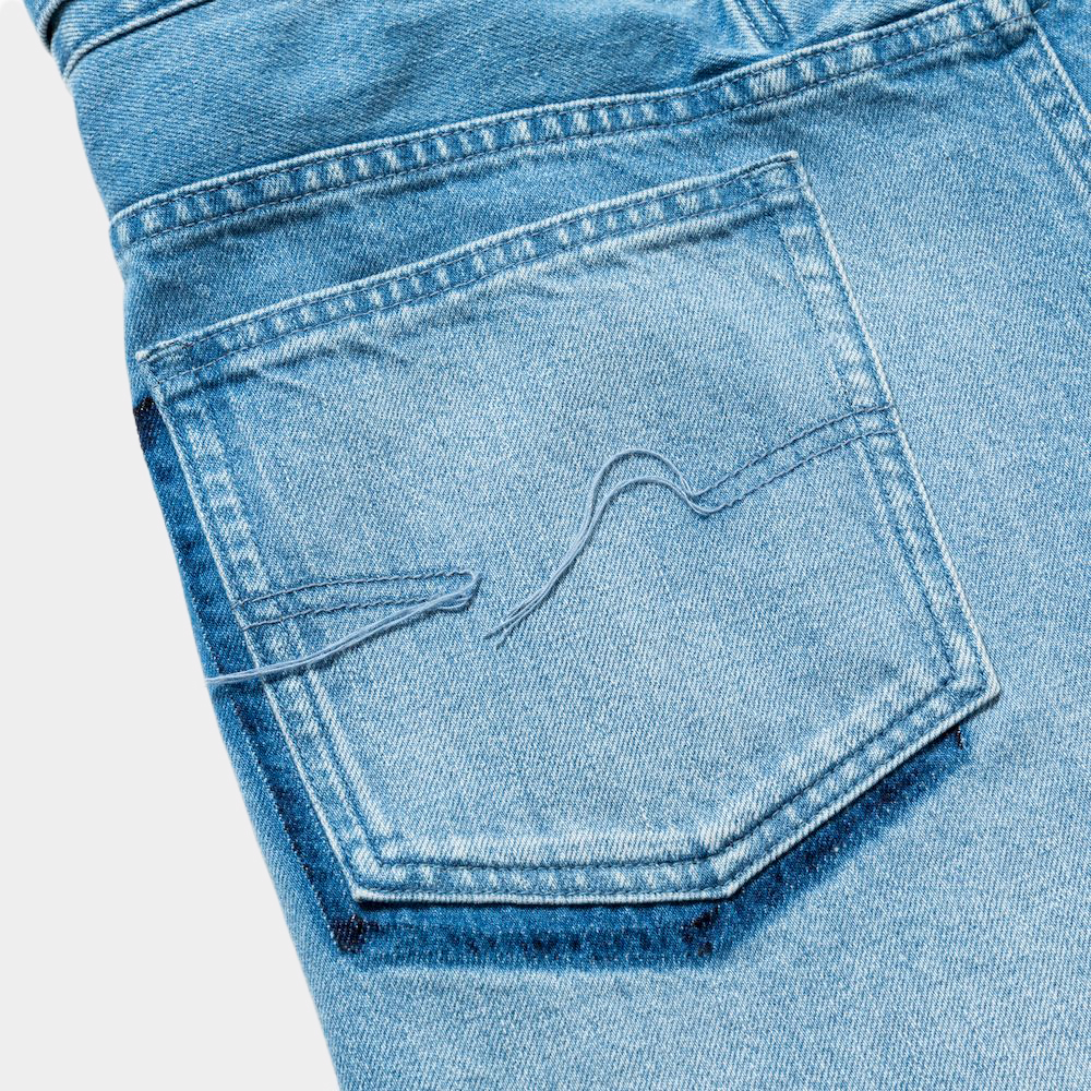 Fade Denim Wrap PT /Indigo