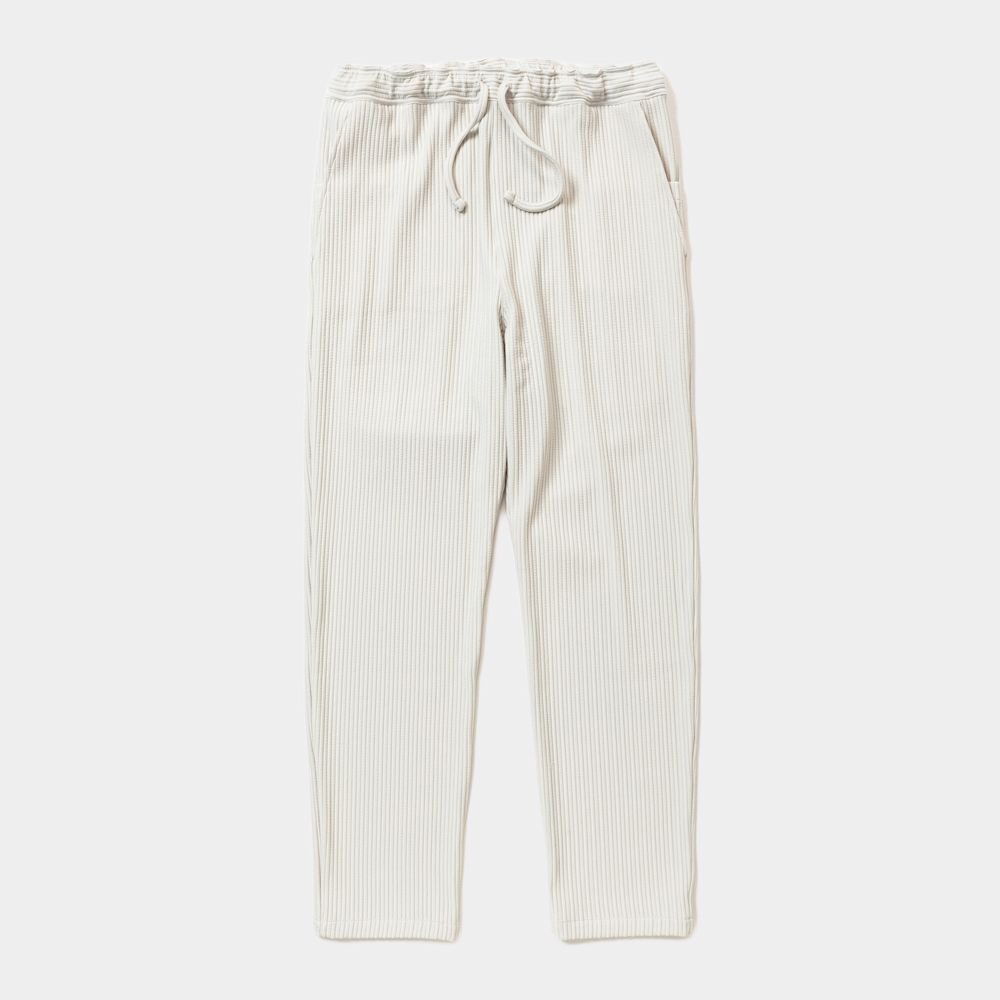 Uneven Fabric Slim Easy PT/Bone