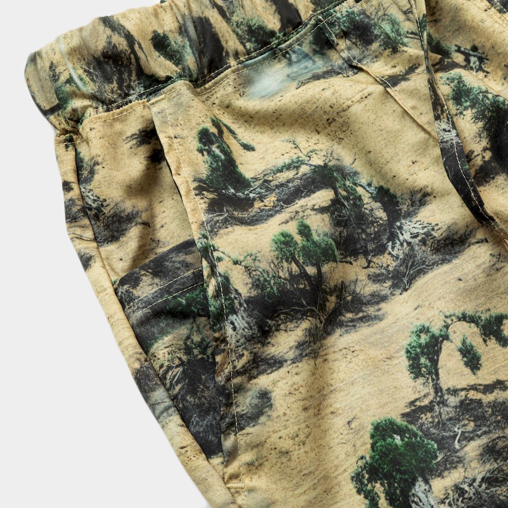 Pin Tuck Easy Trousers/Sand
