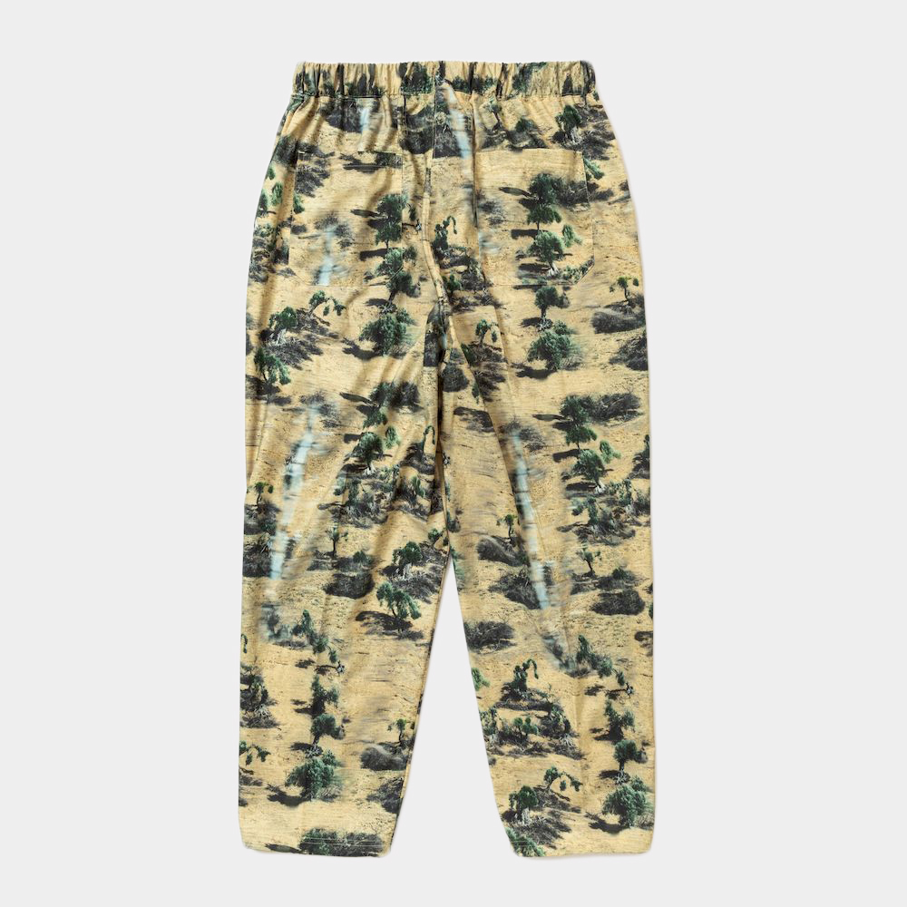 Pin Tuck Easy Trousers/Sand