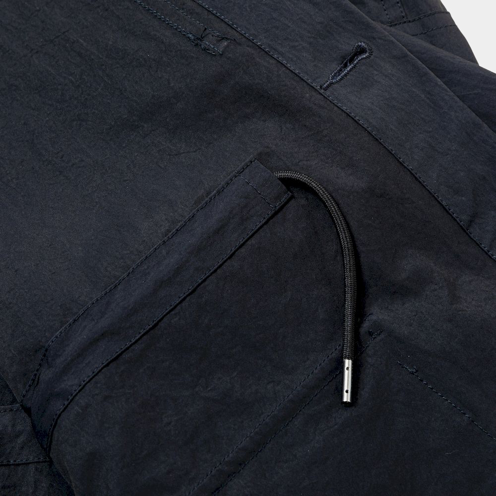 Dope Dyed Hooded Blouson/Off Black