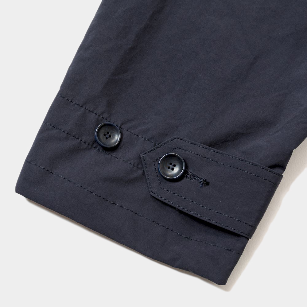 Paper Touch Feather Blouson/Navy