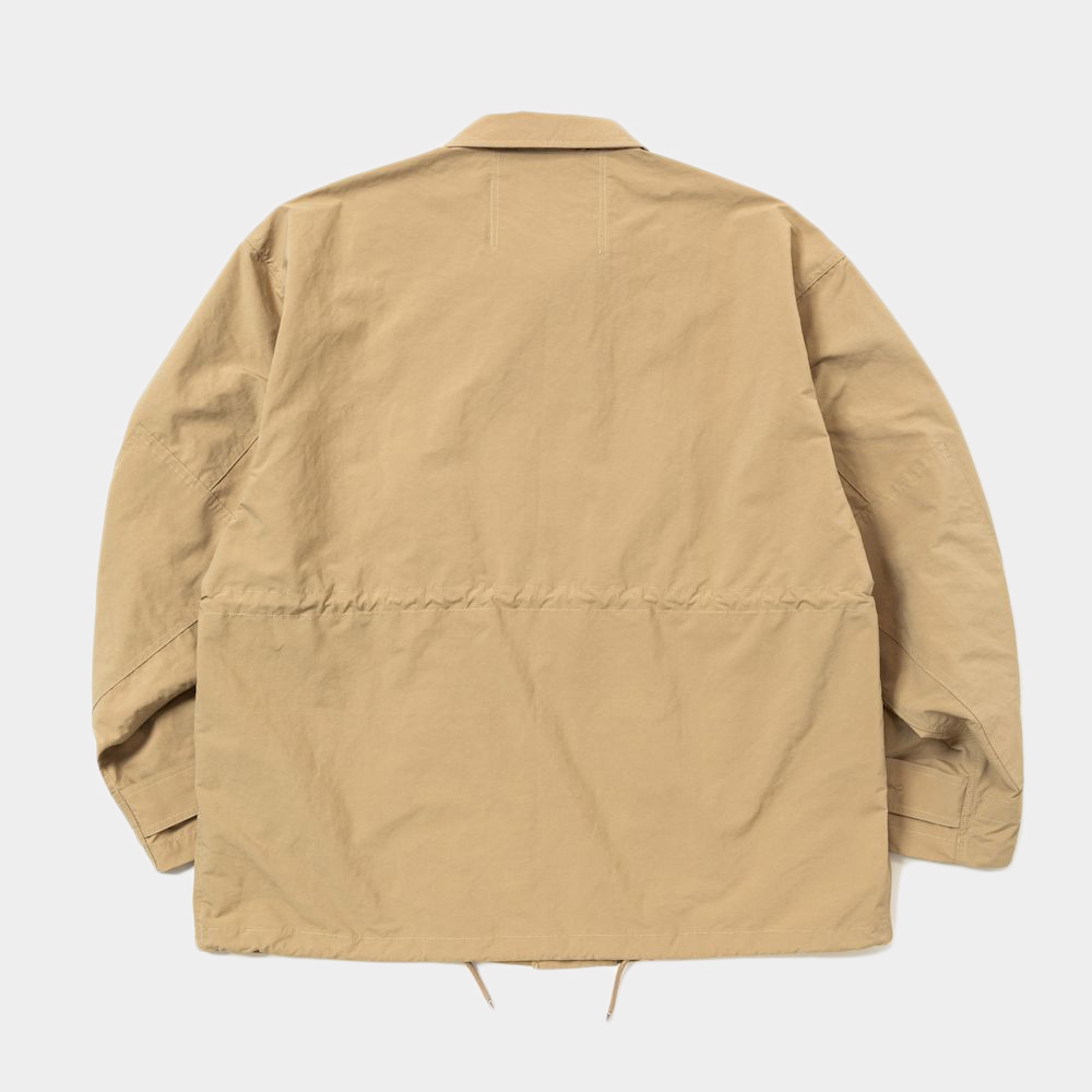 Paper Touch Feather Blouson/Beige