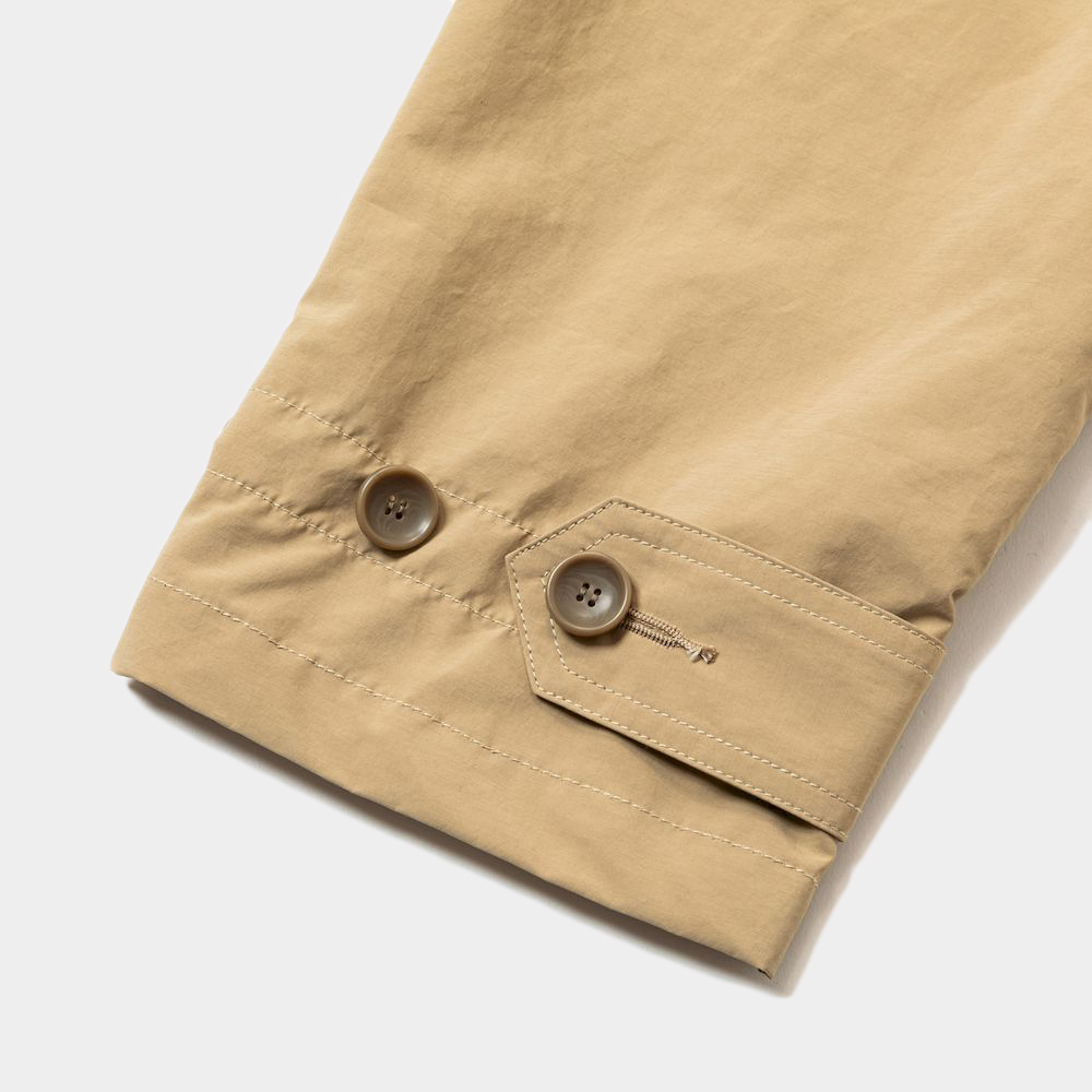 Paper Touch Feather Blouson/Beige
