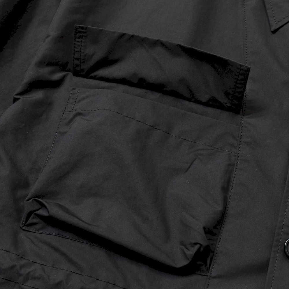 Paper Touch Feather Blouson/Off Black