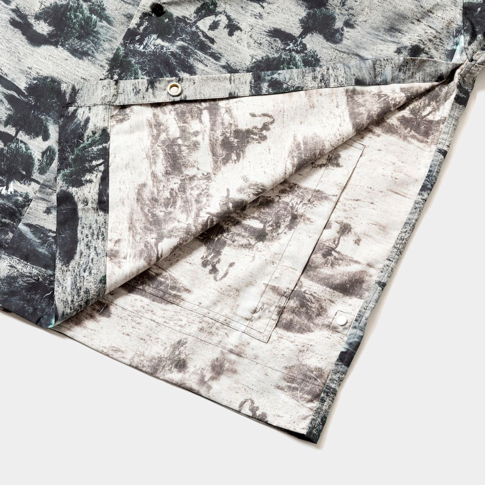 Side Slit Open Collar SH/Monotone