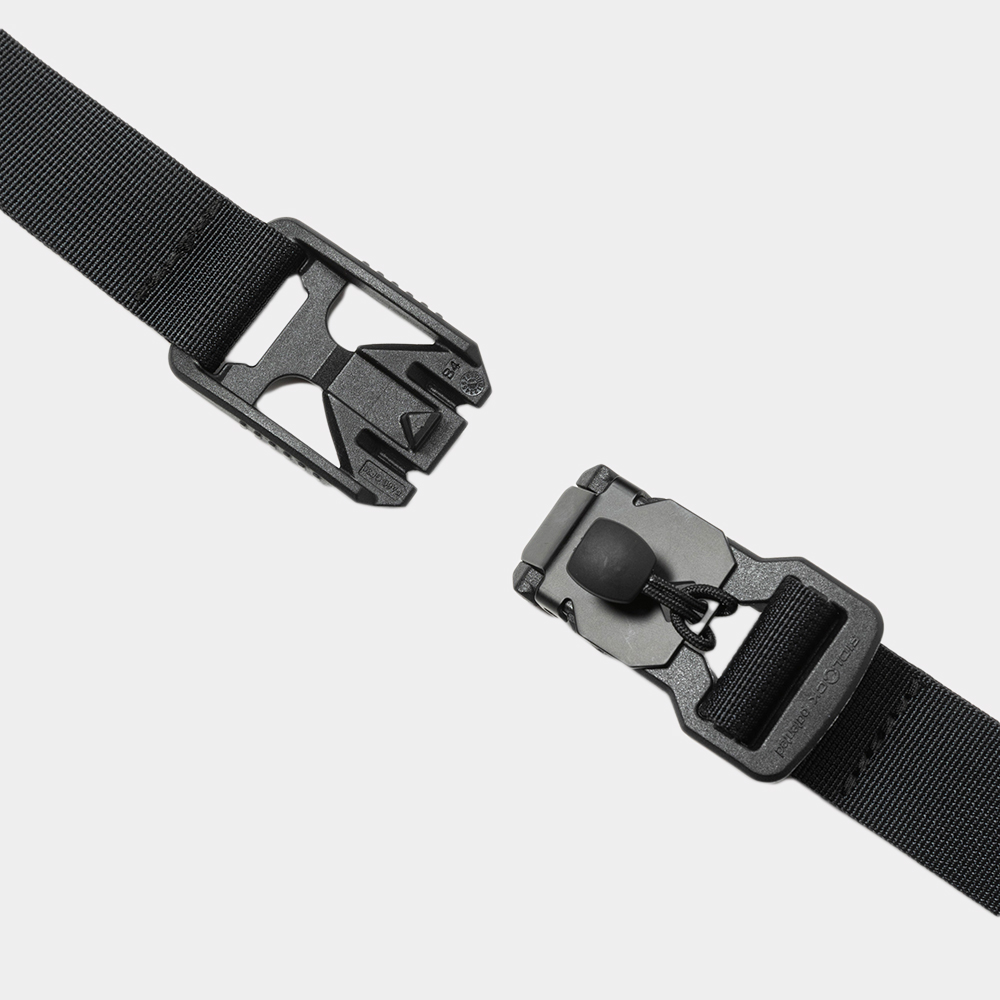 Utility Nylon Belt/Off Black