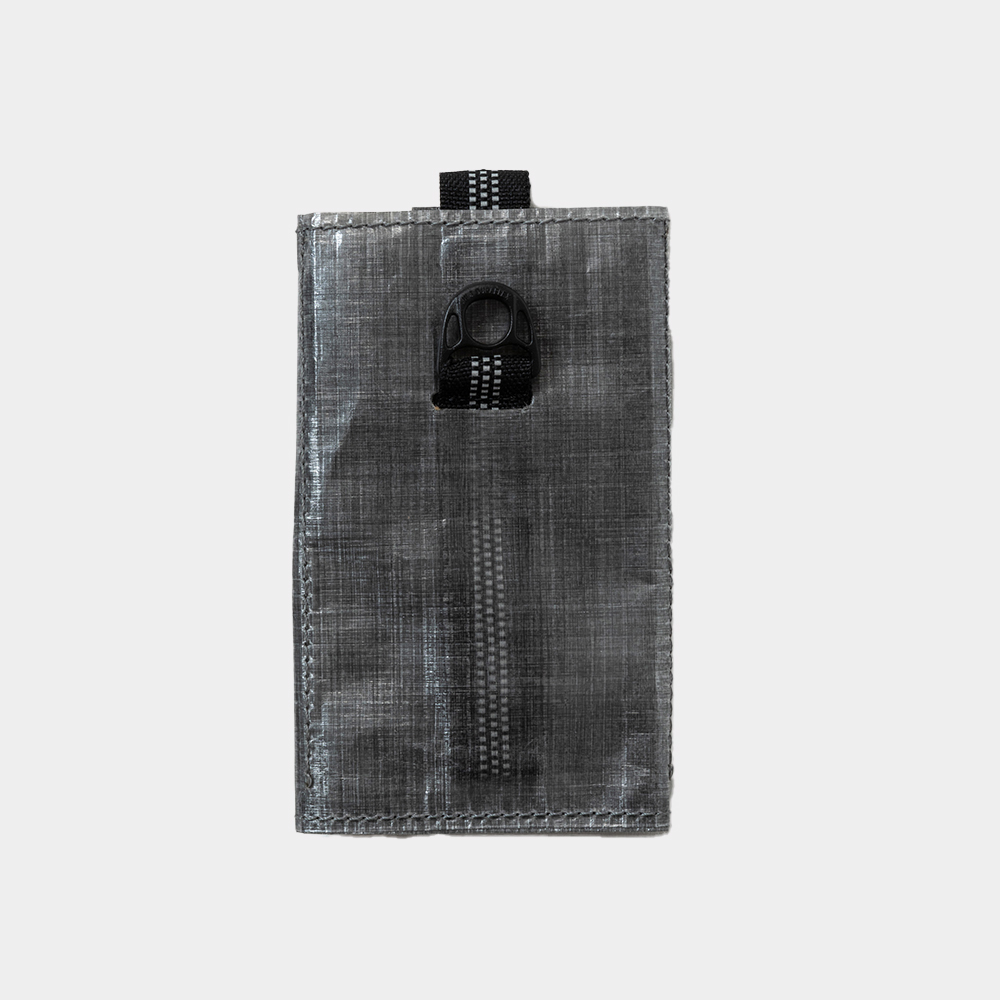 Minimal Wallet with Dyneema®/Steel Grey