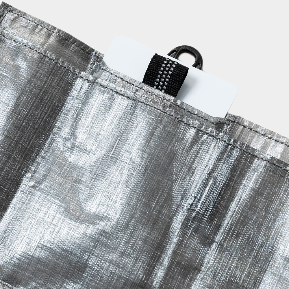 Minimal Wallet with Dyneema®/Steel Grey