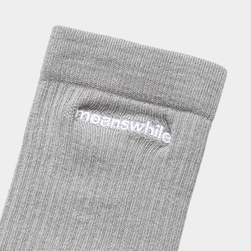 “Tabi” Tube Socks/Light Grey