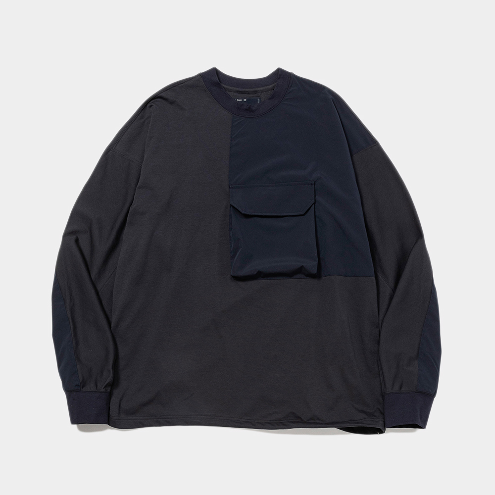Body Armor L/S Tee/Dark Navy