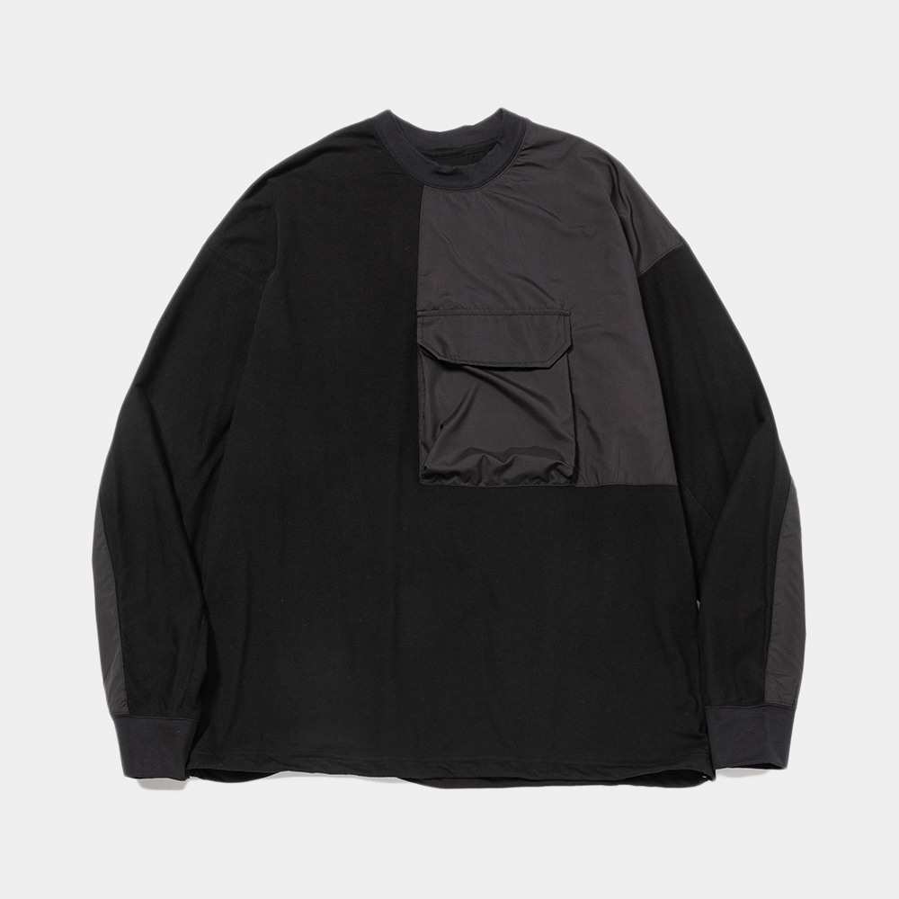 Body Armor L/S Tee/Off Black