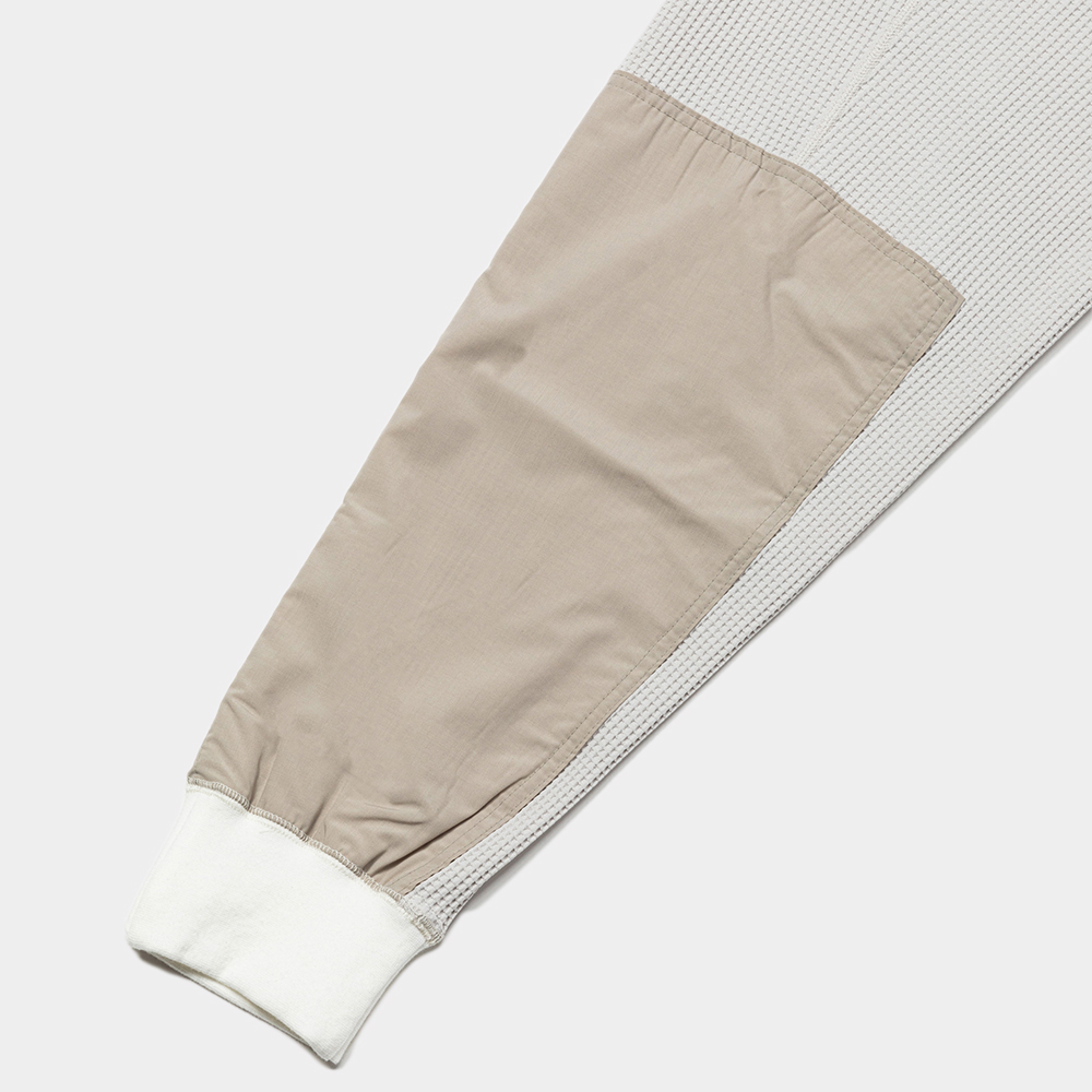 SOLOTEX Waffle L/S Tee/Taupe