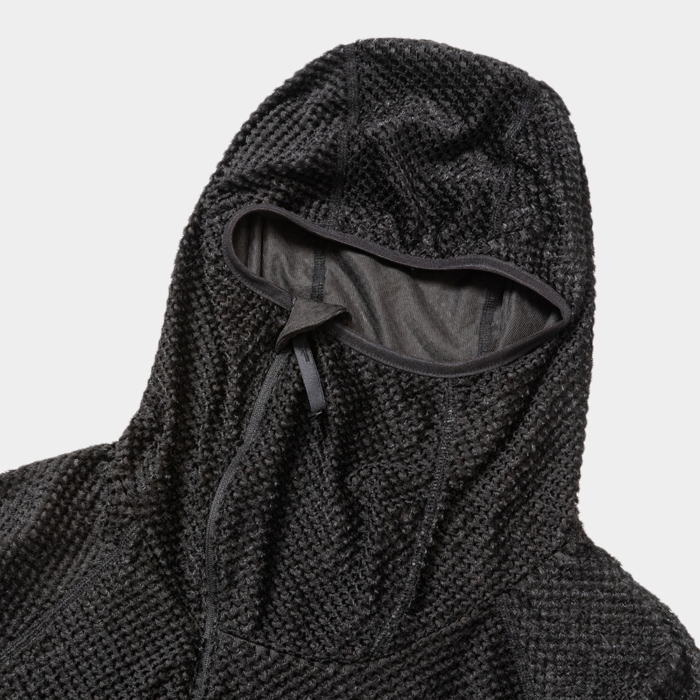 Octa® Balaclava Hoodie/Off Black
