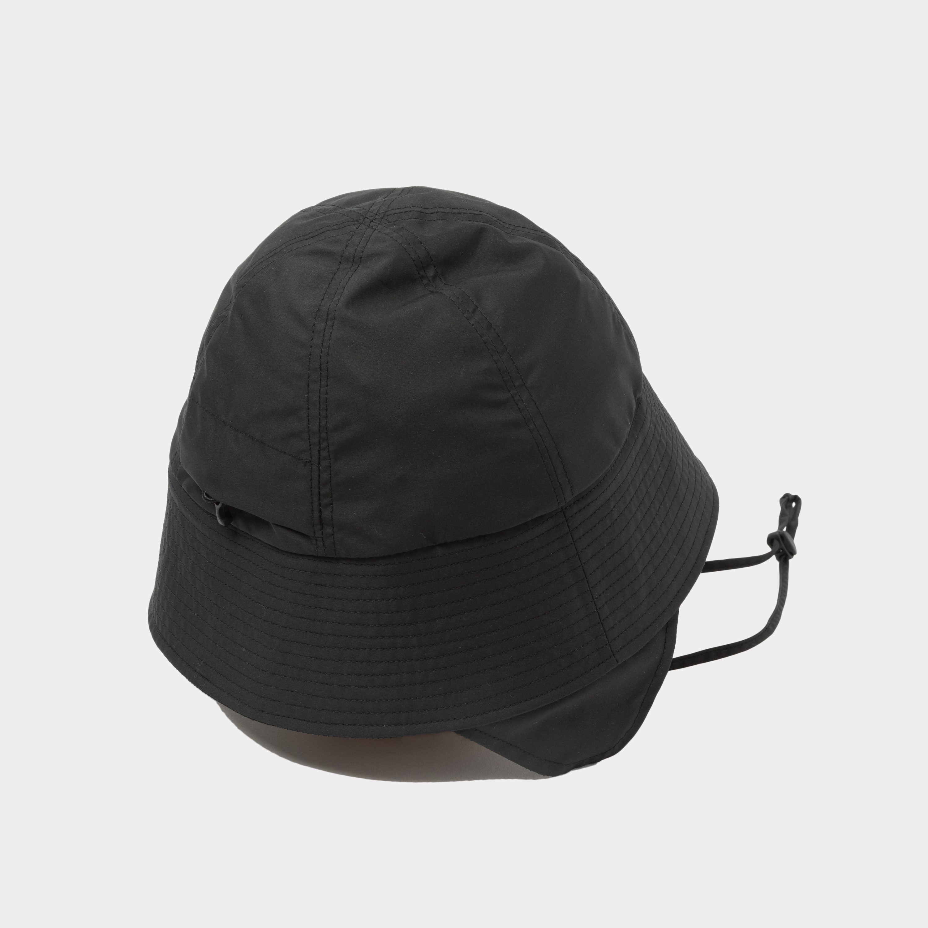 Detachable Ear Muff Sailor Hat/Off Black