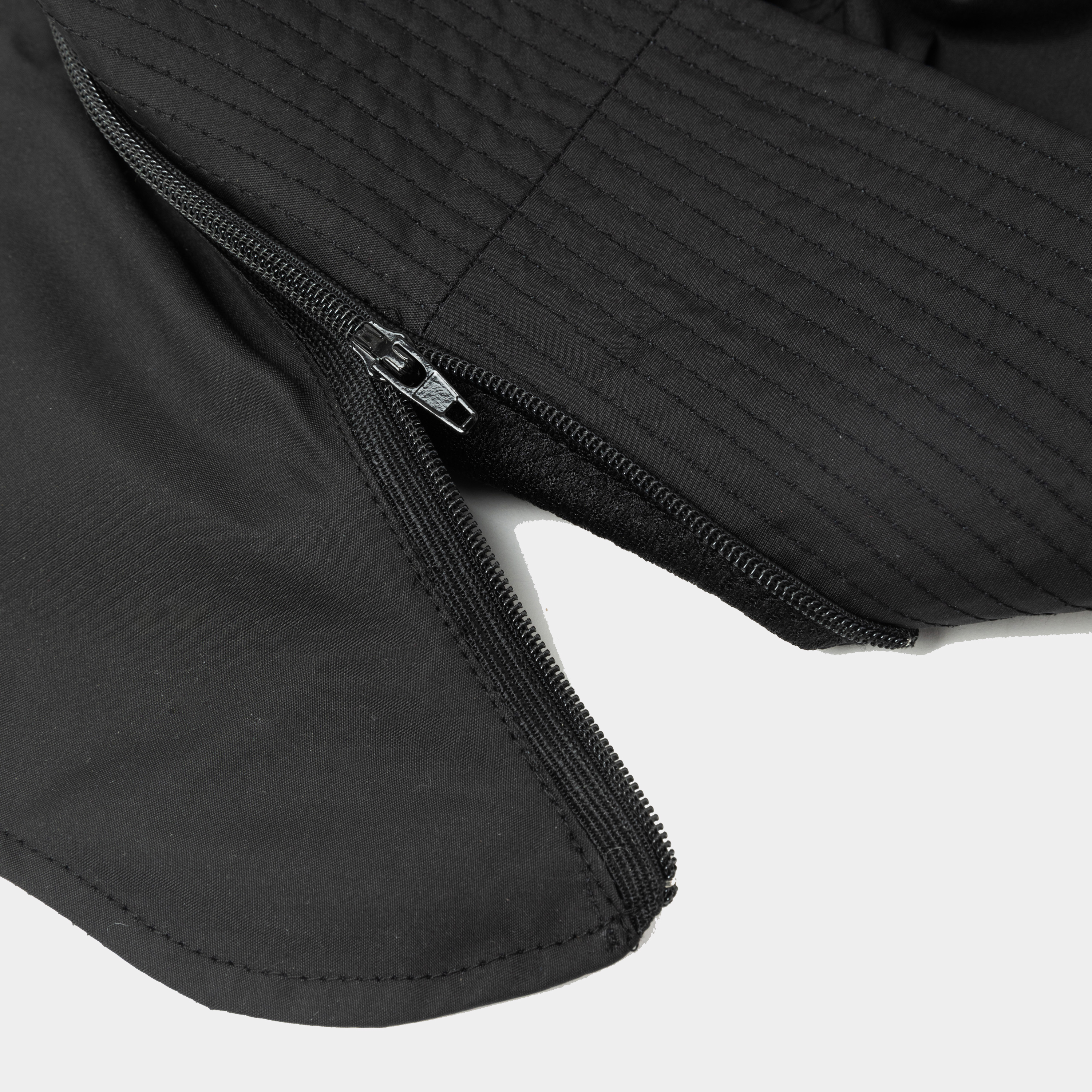 Detachable Ear Muff Sailor Hat/Off Black