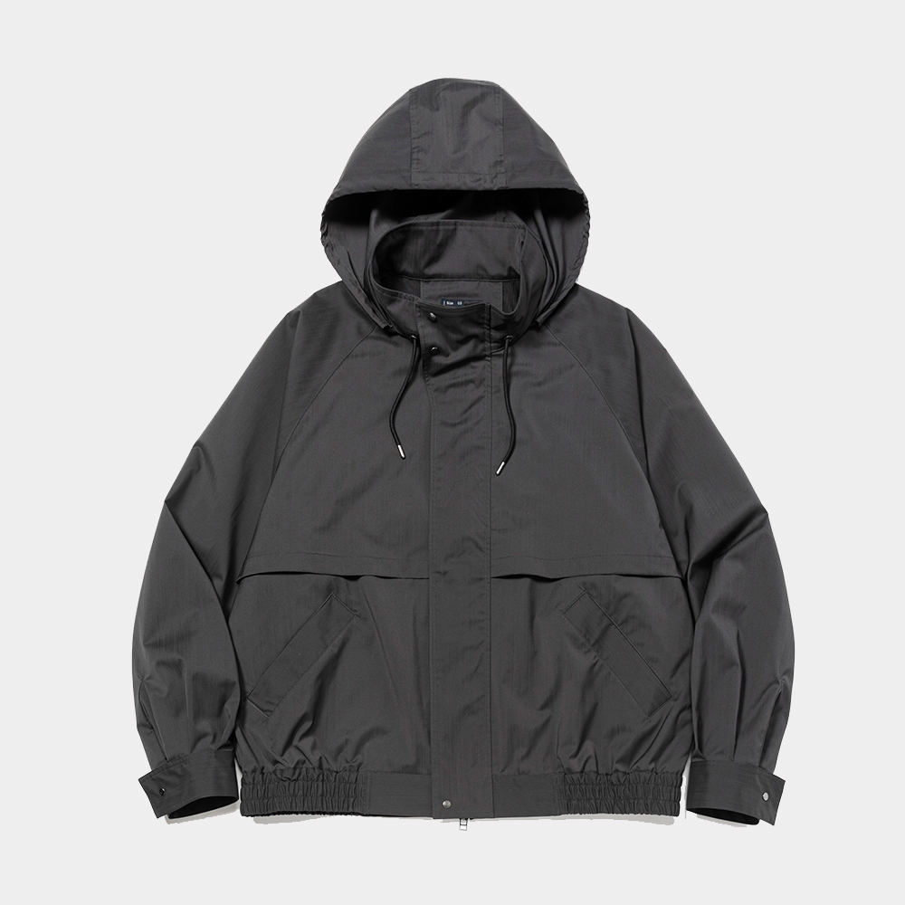 Old School Alpinix Windbreaker/Charcoal