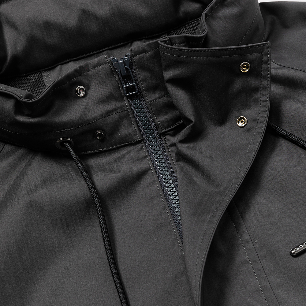 Old School Alpinix Windbreaker/Charcoal
