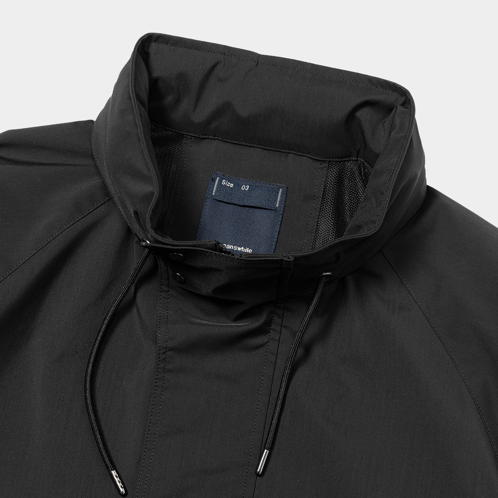 Old School Alpinix Windbreaker/Off Black