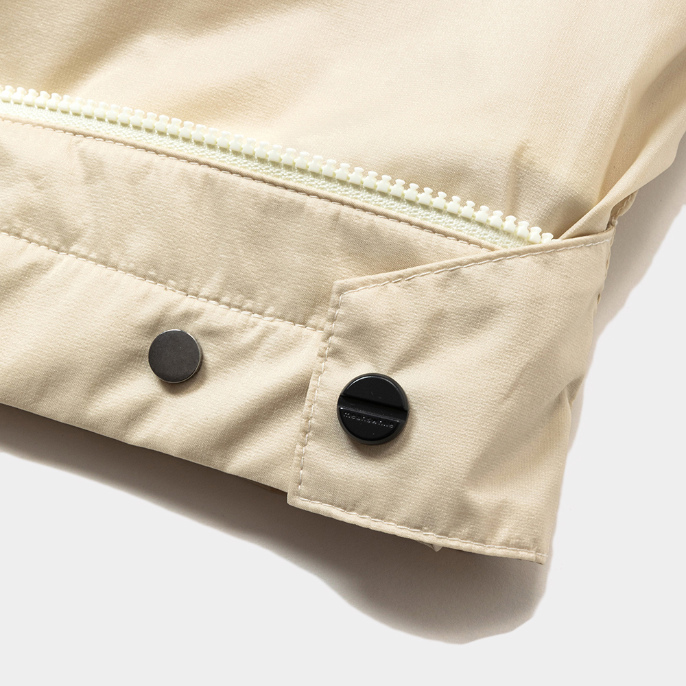 Polartec® Fleece Overwrap Vest/Taupe