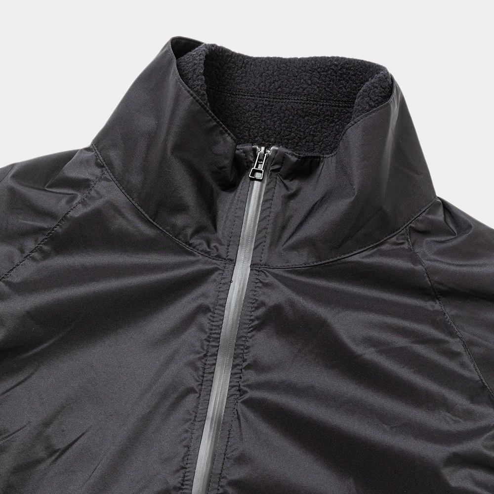 Polartec® Fleece Overwrap Vest/Off Black