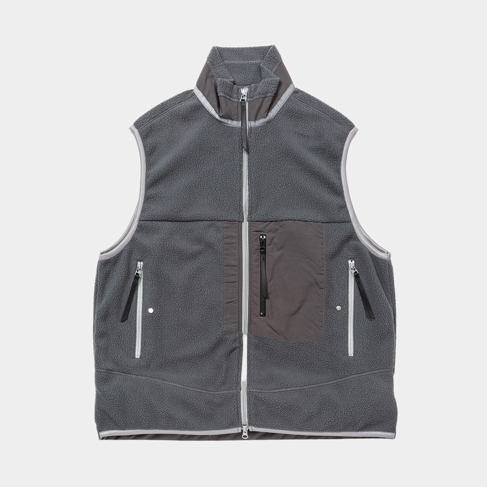 Polartec® Fleece Overwrap Vest/Sage Green