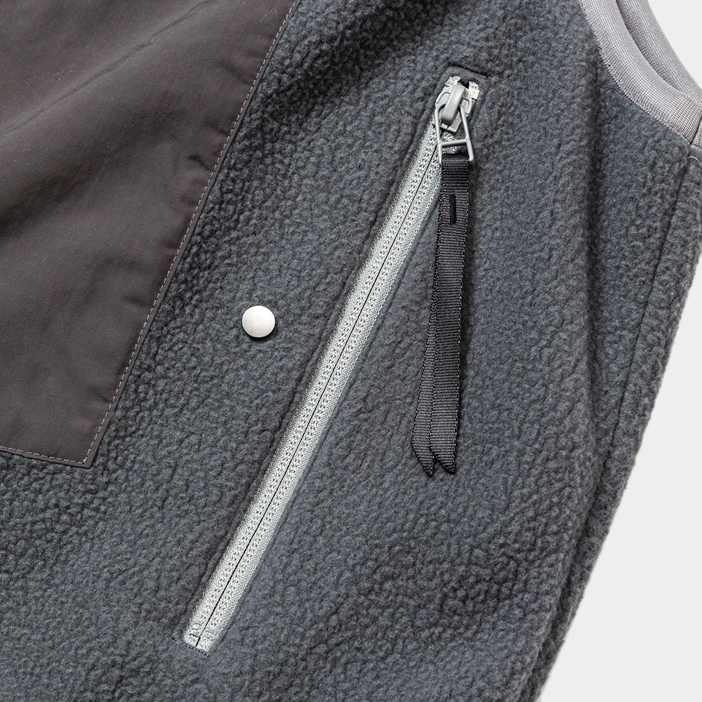 Polartec® Fleece Overwrap Vest/Sage Green