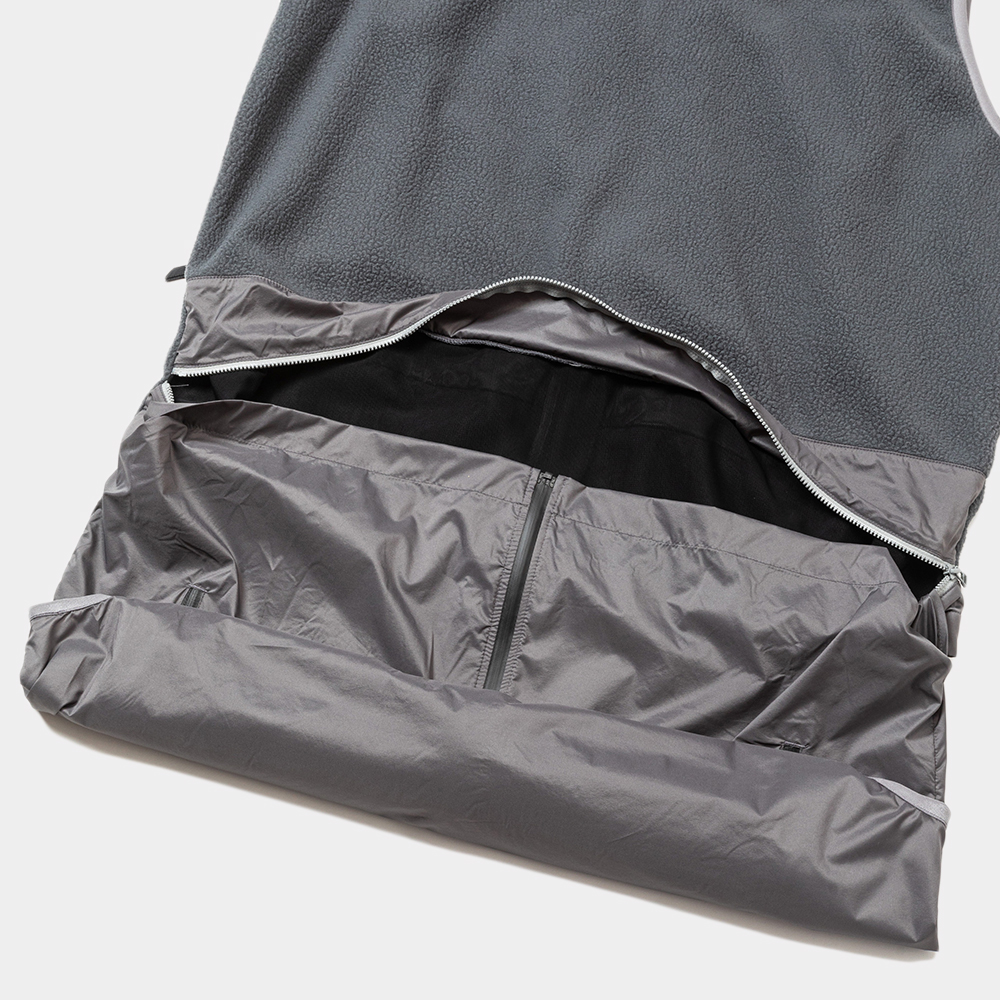 Polartec® Fleece Overwrap Vest/Sage Green