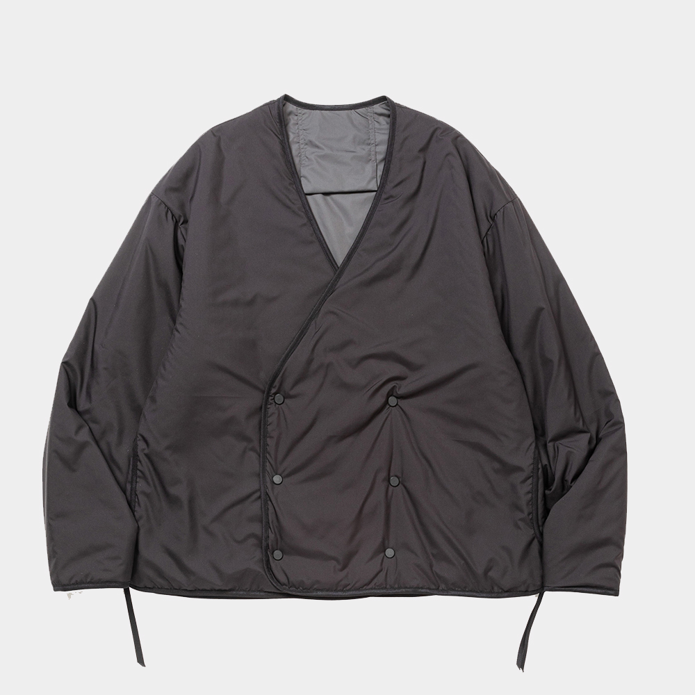 Padding Double-Breasted Cardigan/LampBlack