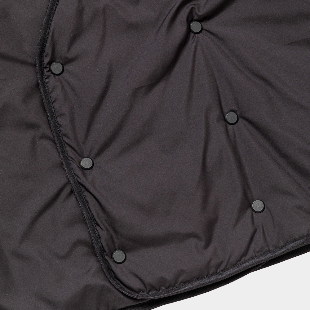 Padding Double-Breasted Cardigan/LampBlack
