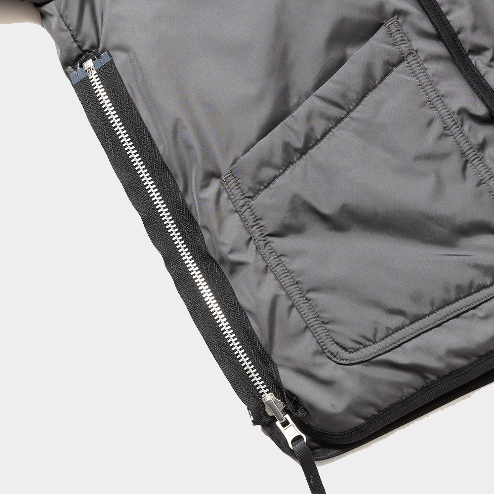 Padding Double-Breasted Cardigan/LampBlack