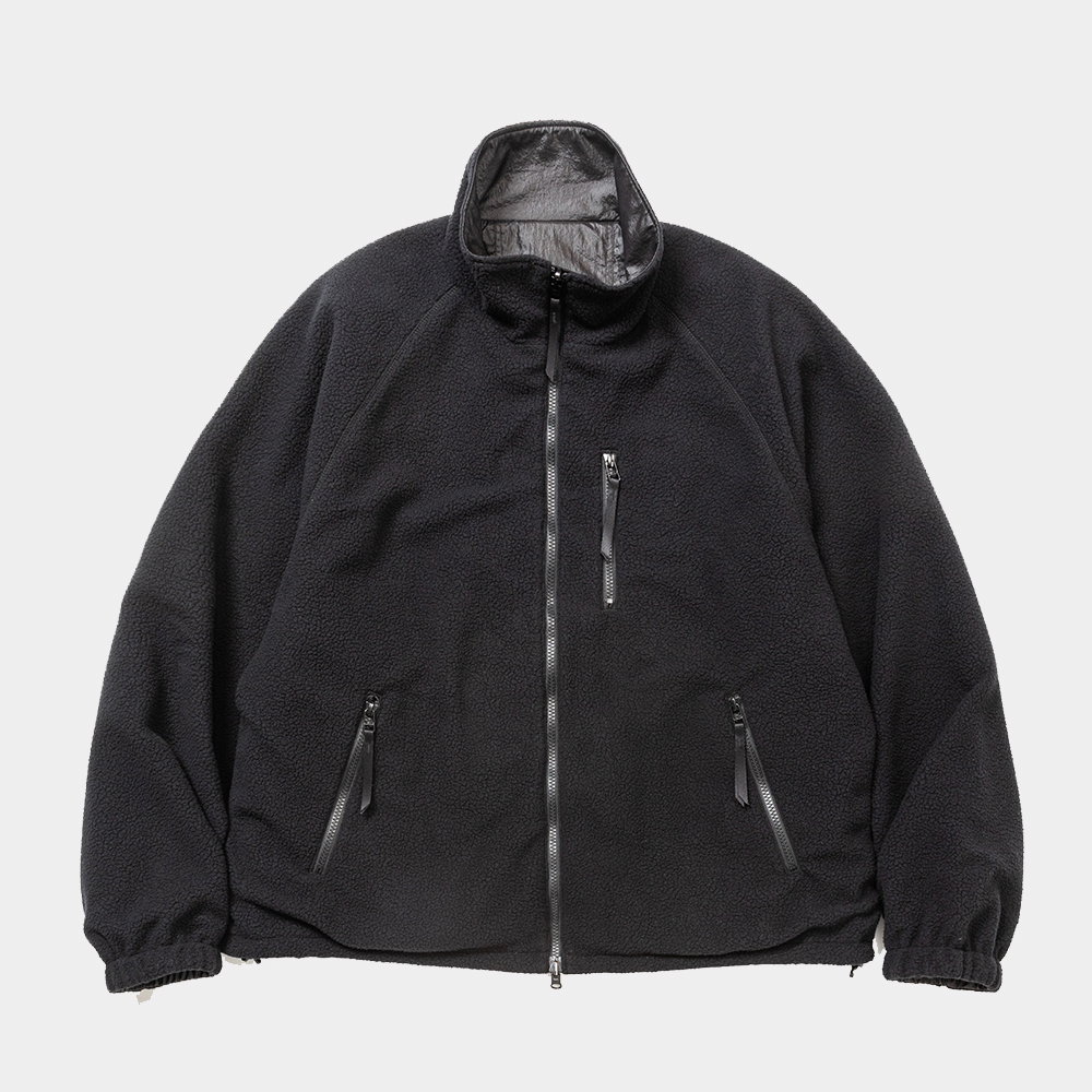 Reversible Fleece JKT/Lamp Black