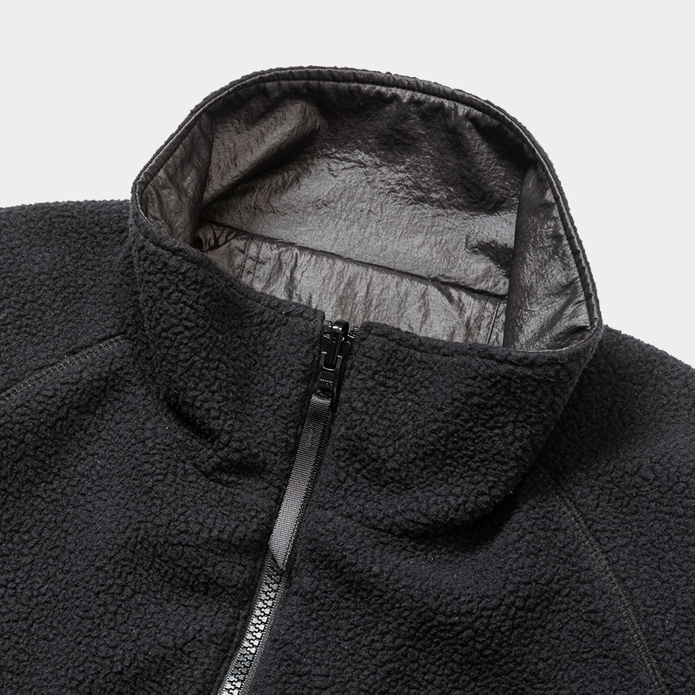Reversible Fleece JKT/Lamp Black