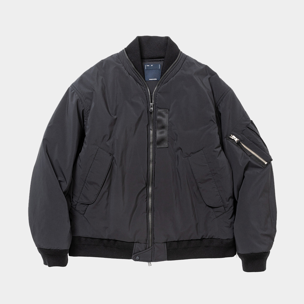 Loop Zip MA1/Off Black