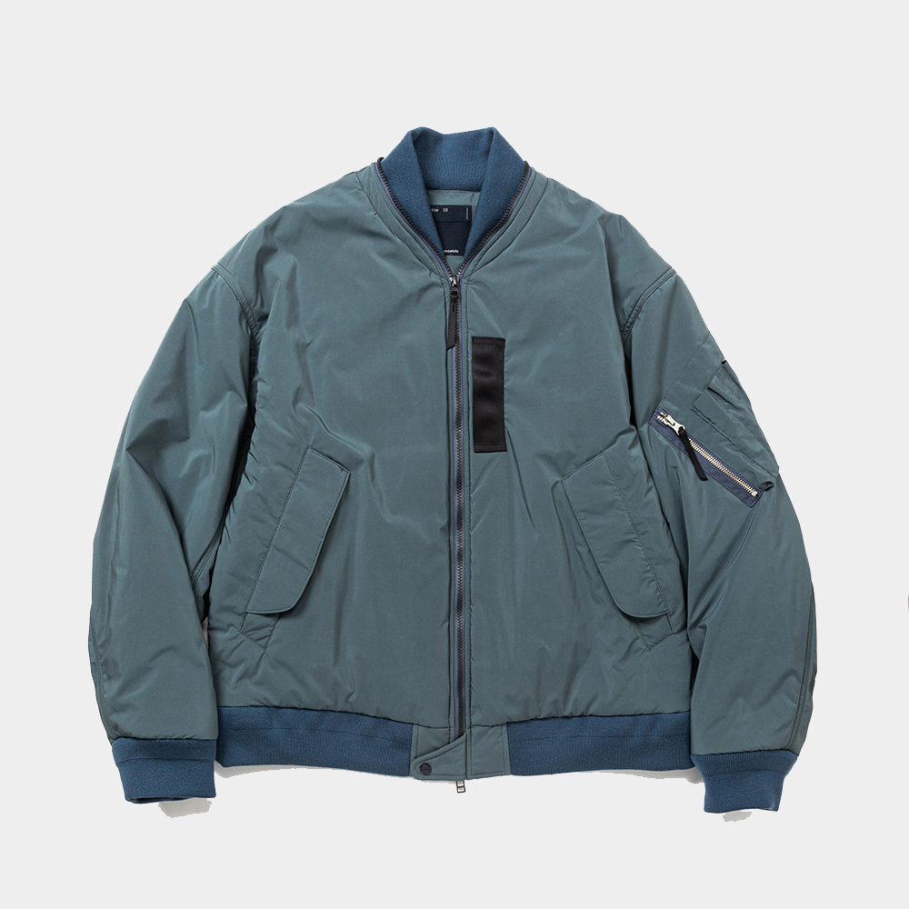 Loop Zip MA1/Ash Blue